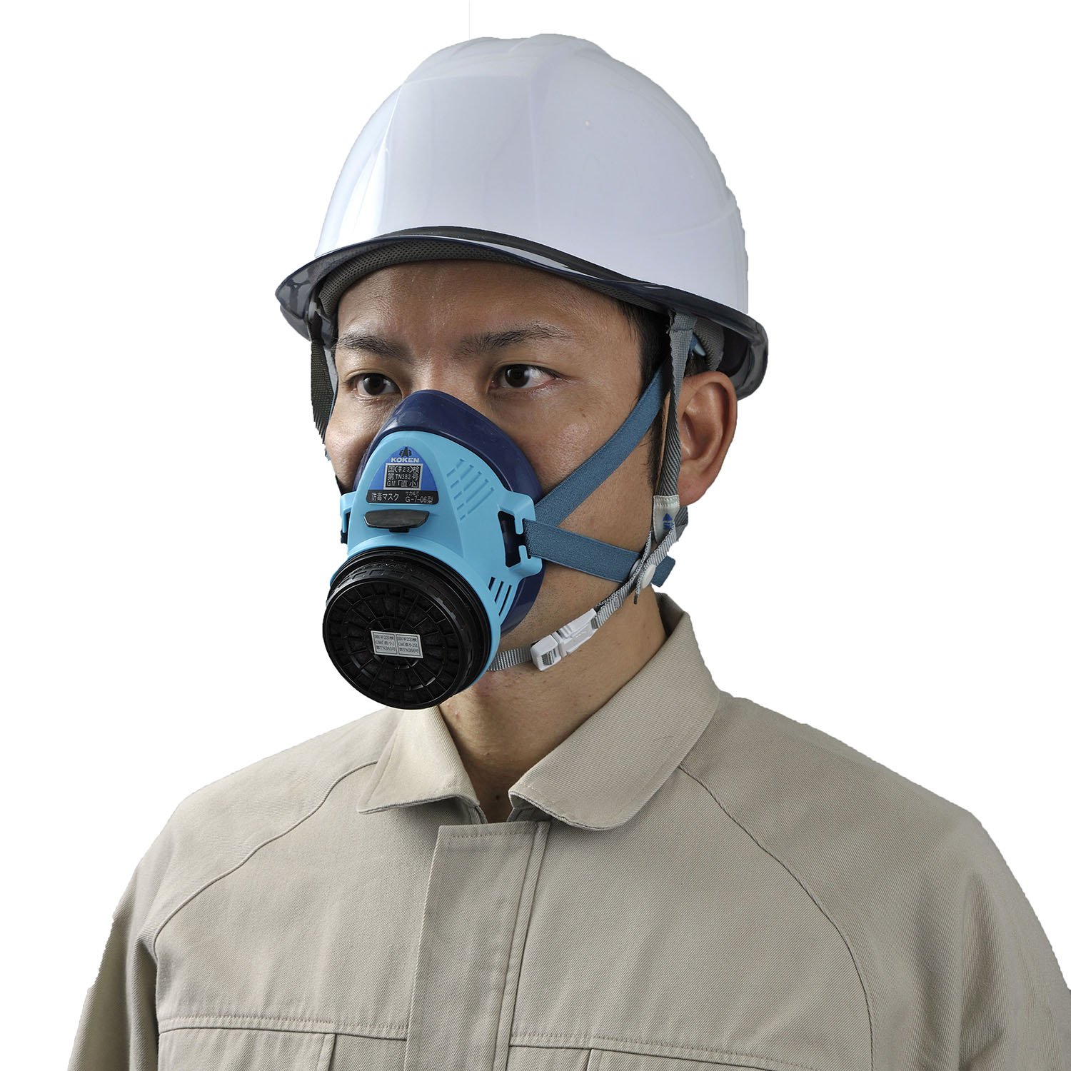 Amazon | 興研 防毒マスク サカヰ式 G-7-06型(S) 235172 | 吸収缶