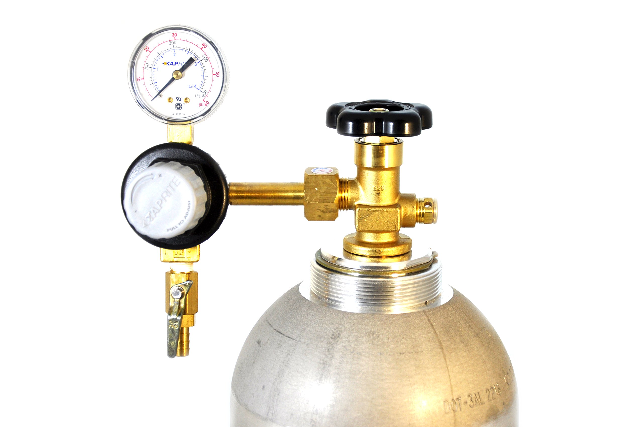 Buy Taprite CO2 Commercial Single Pressure Gauge Kegerator Regulator Female Threaded