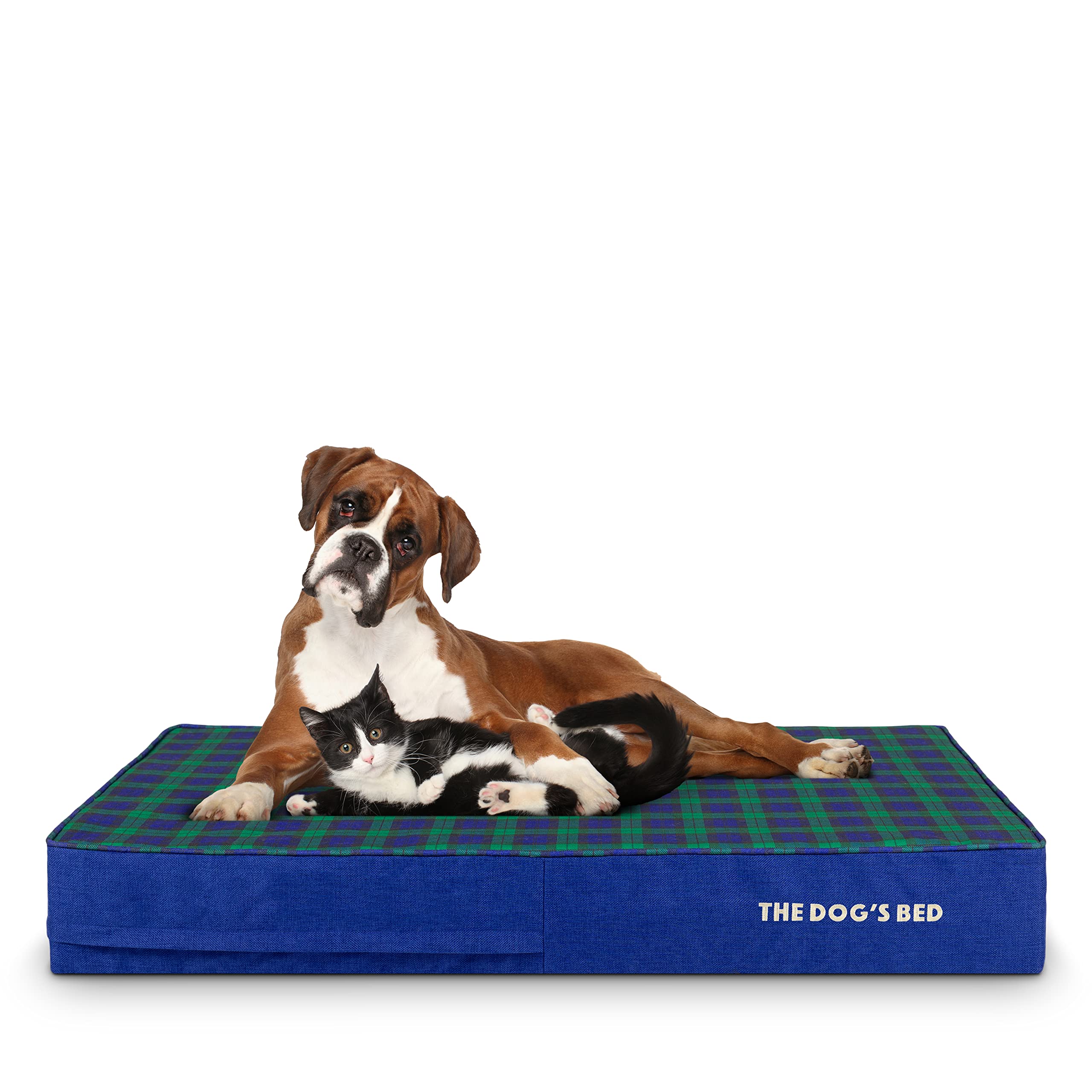 The Dog’s Bed Orthopaedic Memory Foam Dog Bed for XL Dogs, Waterproof Washable Cover, Anti-Slip Base, Calming Surface – CertiPUR-Certified Foam, Grey Plush, 15cm Thick — view 17