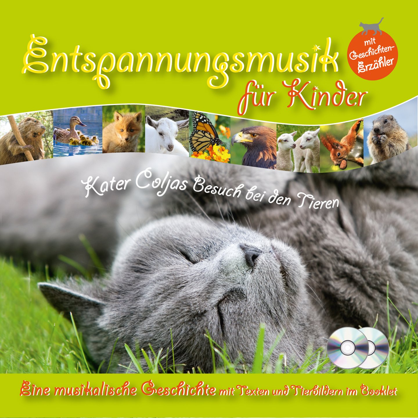 Il gatto Colja va a trovare gli animali: Musica per bambini con narratore