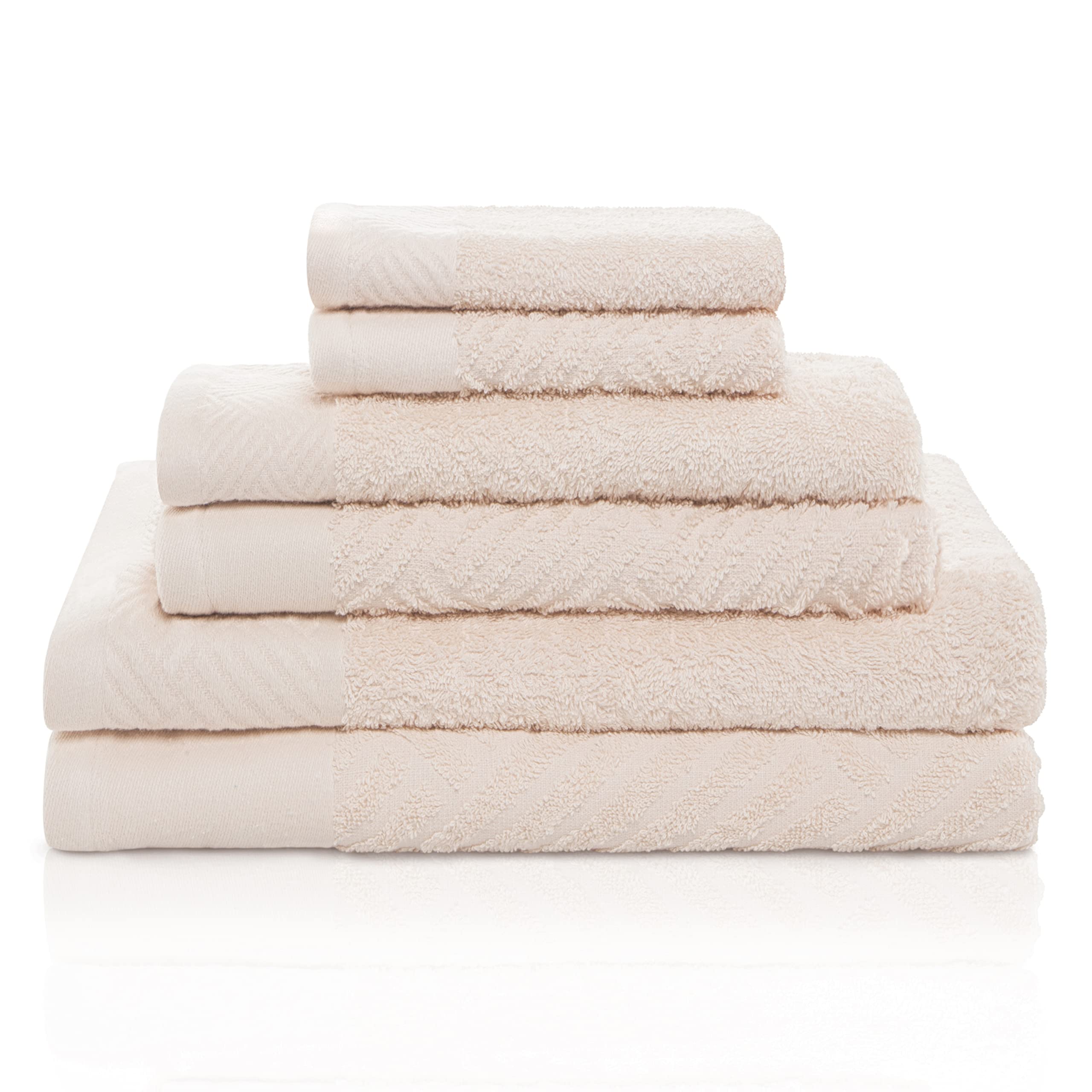 Superior Egyptian Cotton 6-Piece Towel Set
