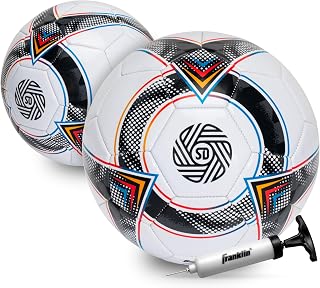 Franklin Sports Official MLS Team Soccer Balls - Official Size 5 Soccer Balls - Regulation Size + Weight Soccer Ball for Kids + Adults - Boys + Girls Soccer Ball - Air Pump Included