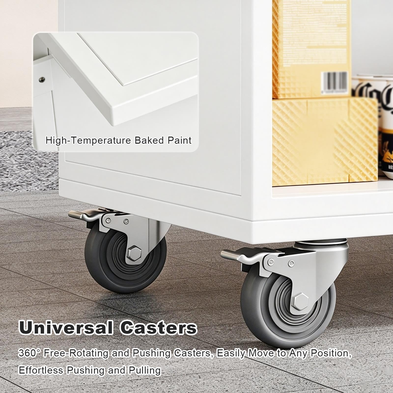 Carrello Vendita Esterno Portatile con Tetto