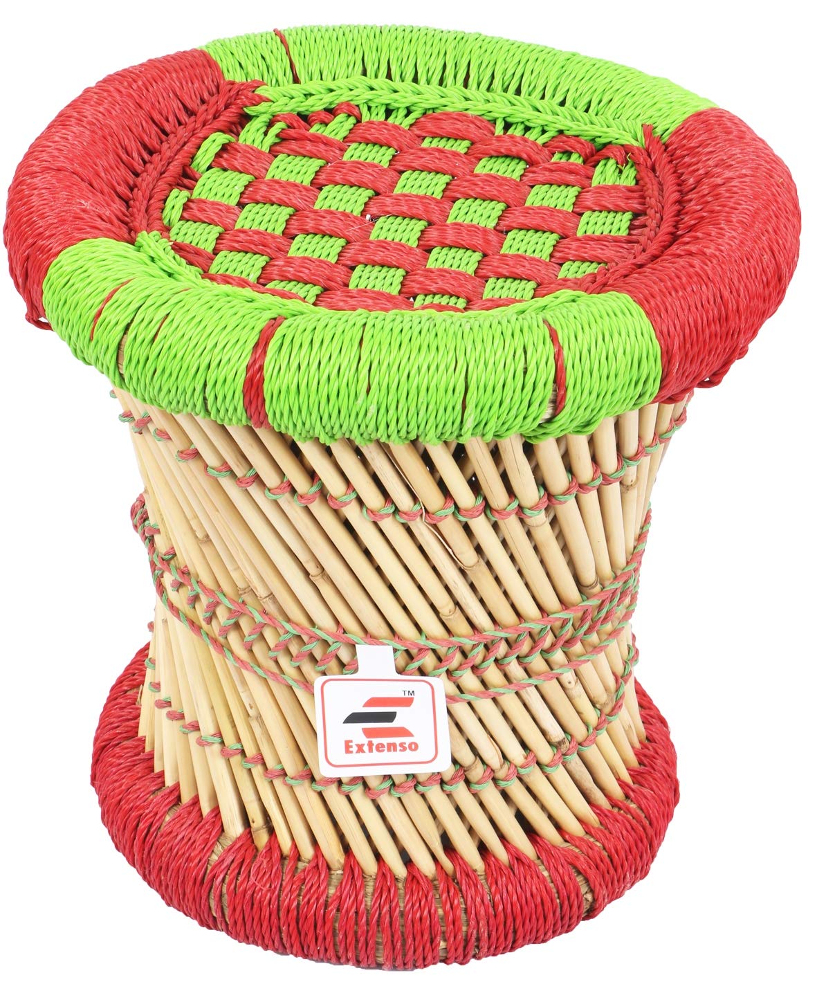 Extenso Decorative Bamboo Cane bar Stool Amazon.in Home & Kitchen