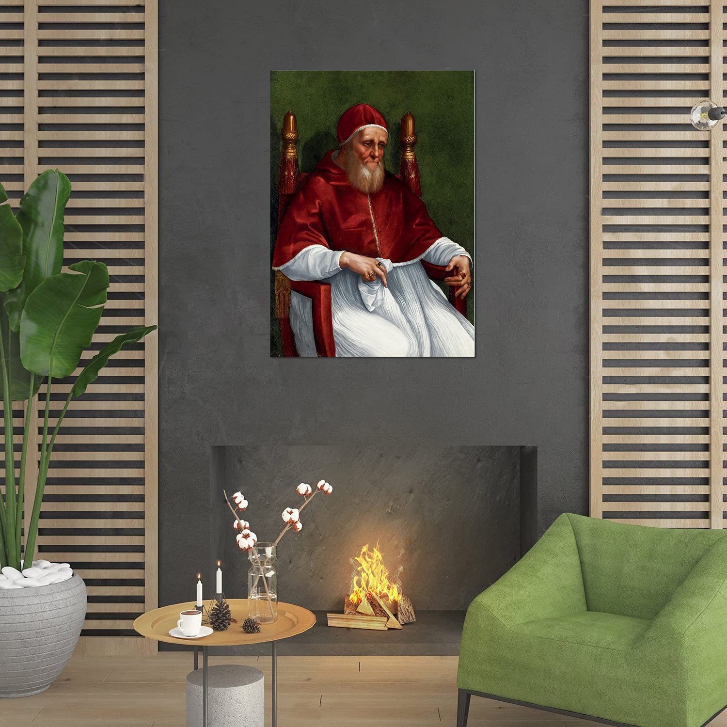 Giallobus - Cuadro - Arte Pop De Napoleón - Vidrio Acrílico - 50x70 - Listo Para Colgar - Cuadros Modernos Para El Hogar