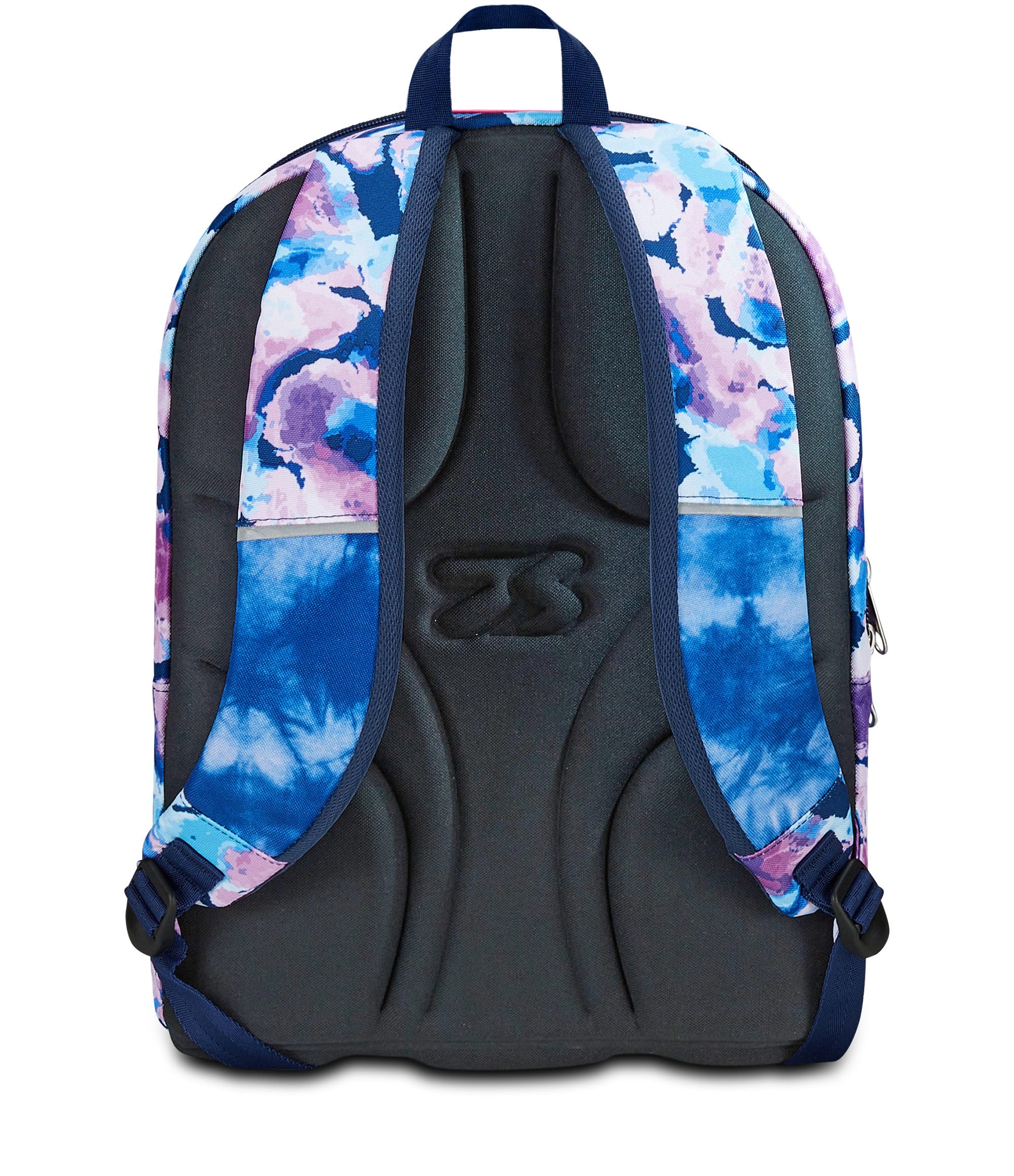 Seven Zaino Scuola Adavanced Pockets, Viola Fucsia, Custom Cloud, Zaino Doppio Scomparto Multi Tasche, Con Tasca Porta PC, Tasca Porta Borraccia e Organizer, Zaino Medie e Superiori, Bambina Ragazza