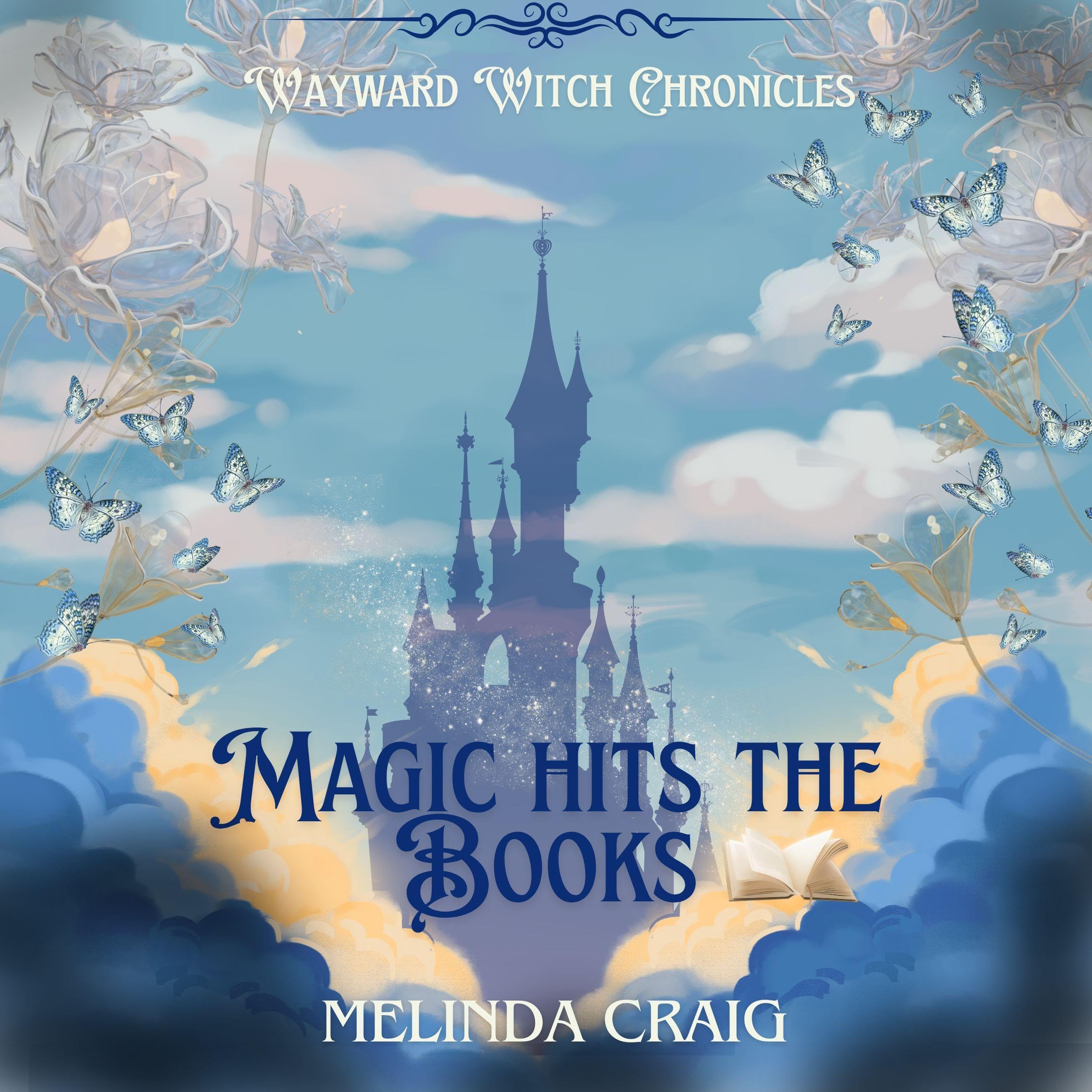 Cover art for Magic Hits the Books