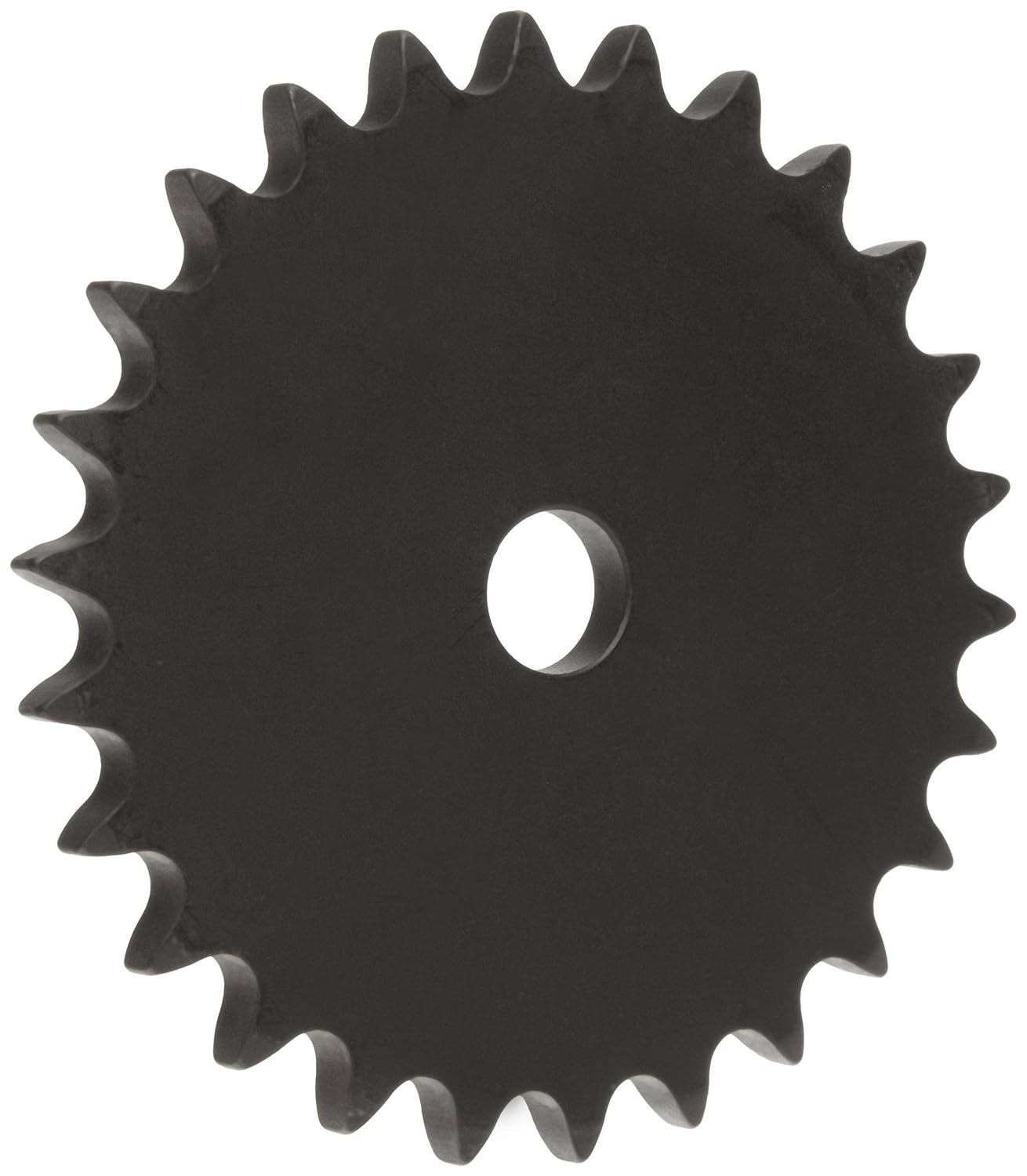 Martin Roller Chain Sprocket, Reboreable, Type A Hub, Single Strand, 40 Chain Size, 0.5" Pitch, 16 Teeth, 0.625" Bore Dia., 2.81" OD, 0.284" Width