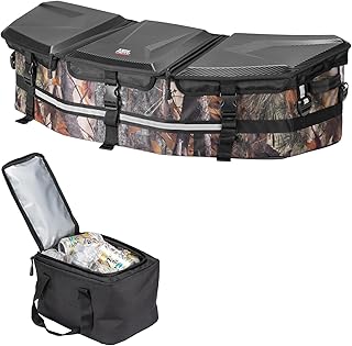 KEMIMOTO X3 Cargo Storage Bag, Upgraded UTV ATV Bed Box Rear Rack Toolbox Trunk Cooler Bag, Compatible with Can am Maverick X3, Commander, Outlander (Except 6×6), Renegade, OEM 715002923