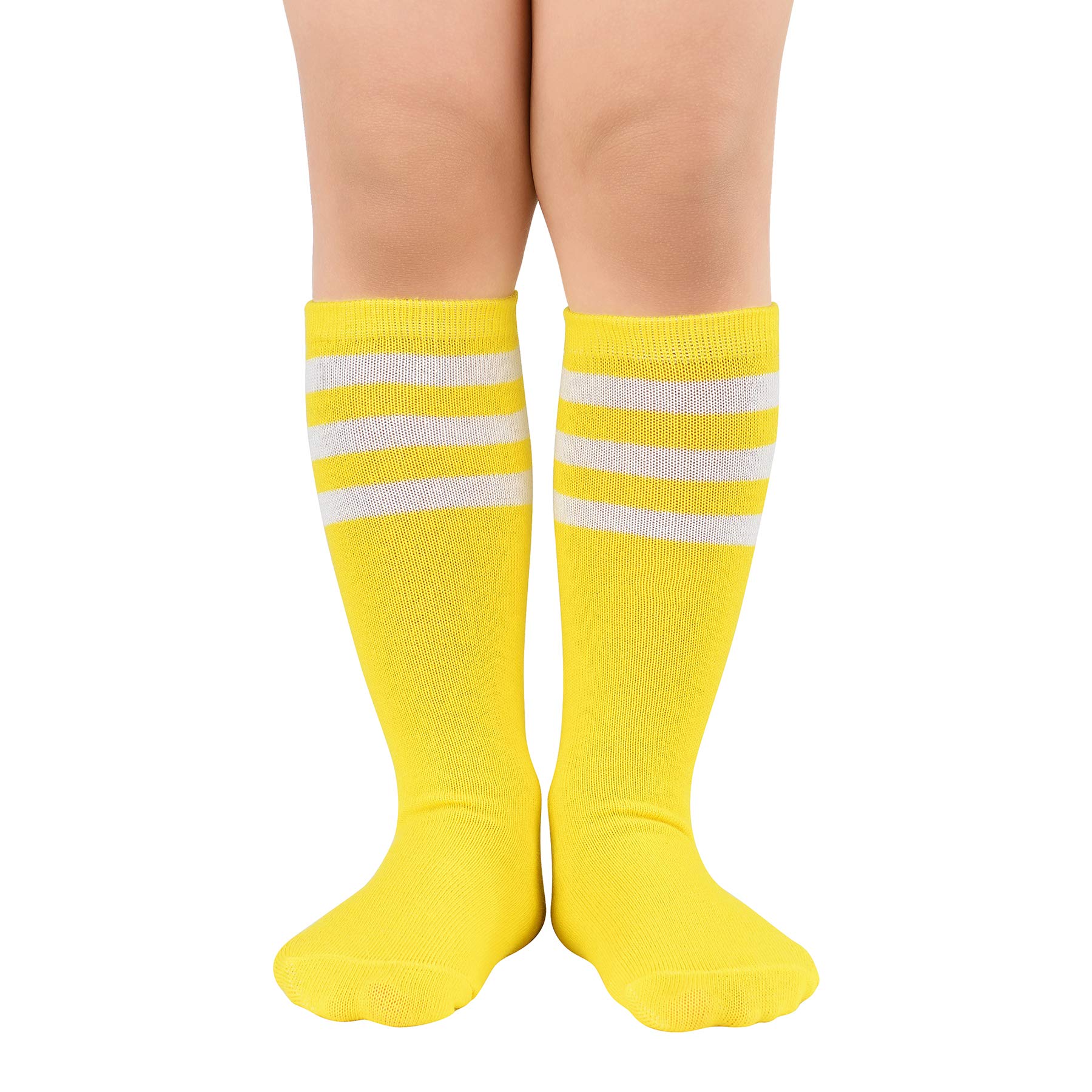ZandoToddler Soccer Socks Breathable Athletic Socks for Boys & Girls