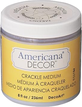 Deco Art Crackle Medium, 8-Ounce, Clear