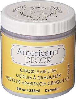 Deco Art Crackle Medium, 8-Ounce, Clear