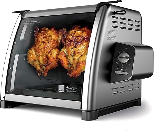 Ronco Showtime Large Capacity Rotisserie & BBQ Oven Modern Edition,