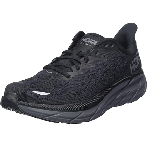 HOKA ONE ONE Clifton 8 Black/Black 7.5 D (M)