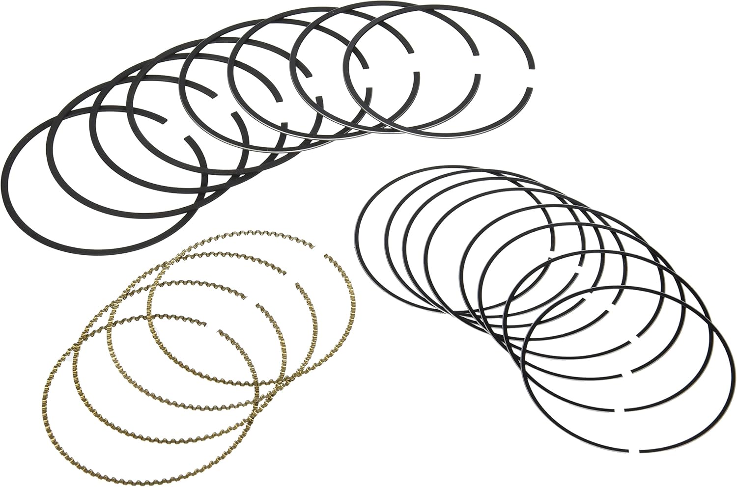 Hastings 2C5147 4-Cylinder Piston Ring Set