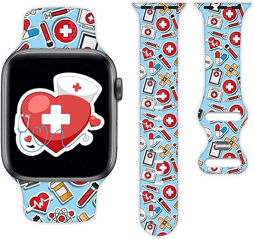 Miniatura 2 de Watch Band Compatible with Apple Watch 38mm 40mm 41mm 42mm 44mm 45mm for Women Men Sport Silicone Wristbands Strap for IWatch Series 7 6 5 4 3 2 1