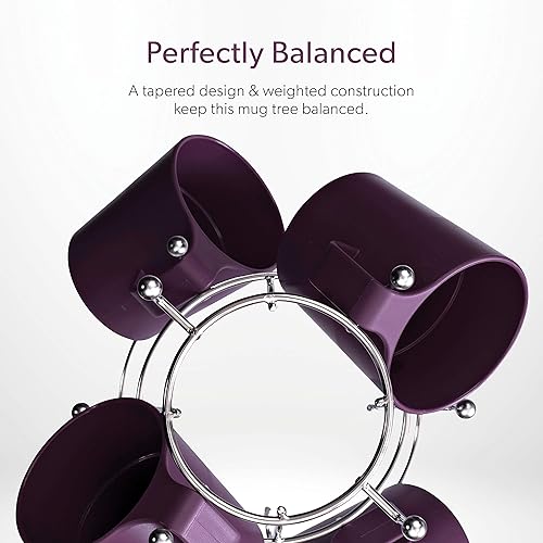 Miniatura 5 de Taza de café soporte para mostrador  Accesorios para barra de café y contador de cocina soporte para taza de té con 10 ganchos soporte para tazas