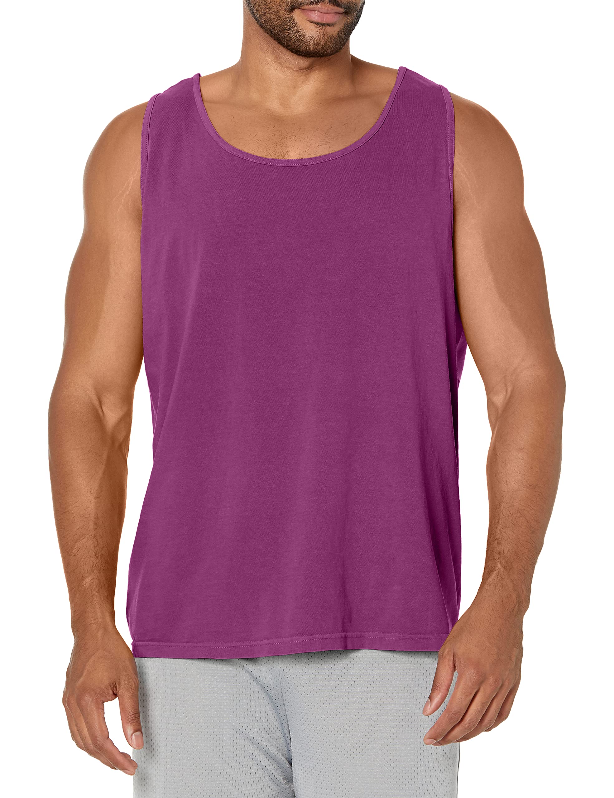 Comfort Colors Men's Adult Tank Top, Style 9360 (Small, Boysenberry)
