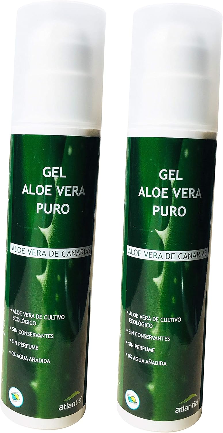 gel organico di aloe vera per uso interno
