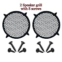10 INCH Speaker Grills with Screws, Set of 2, Black (10 INCH) gallery image