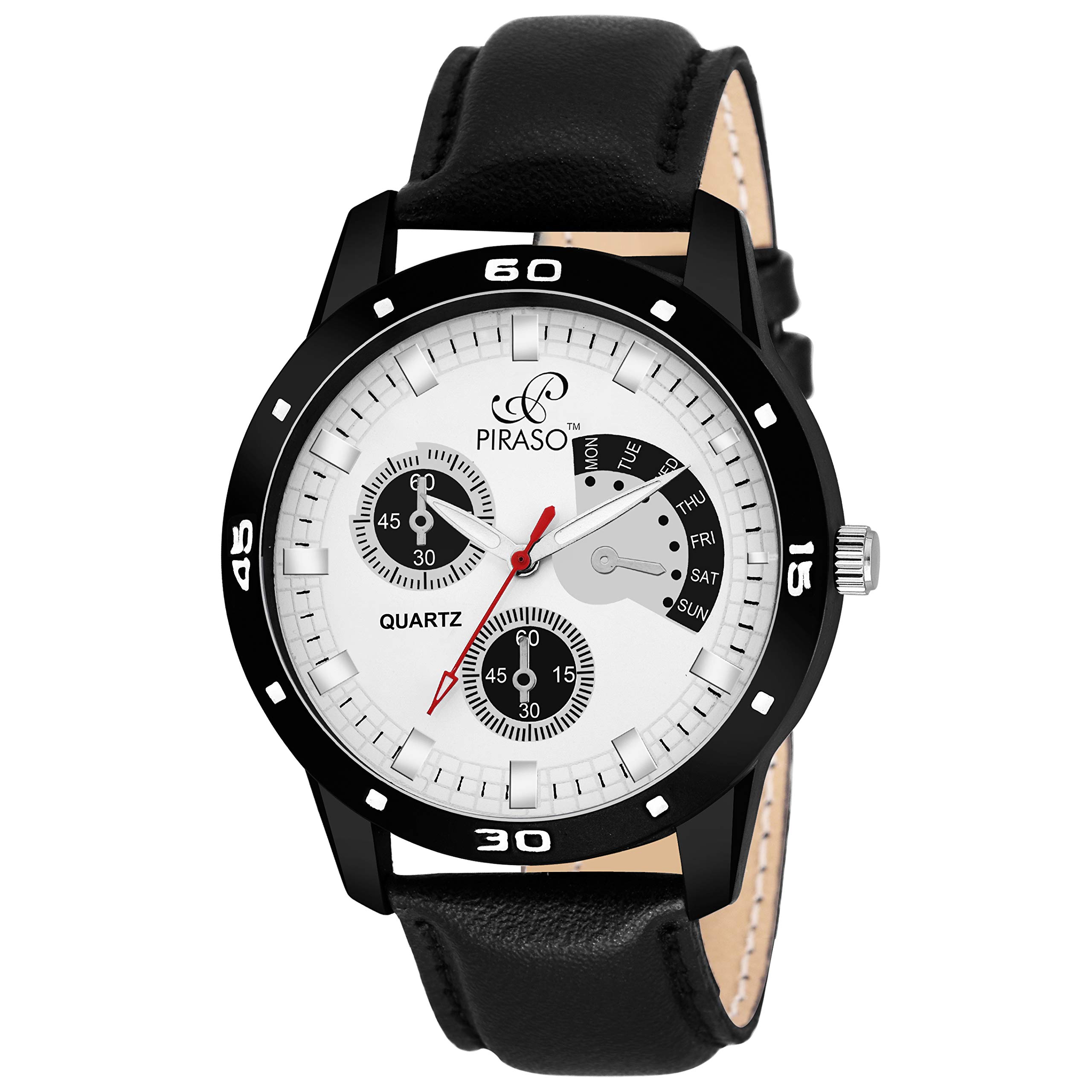 PIRASO Analog Black Watch for- Men (B07GT9Y9L8) Amazon Price History, Amazon Price Tracker