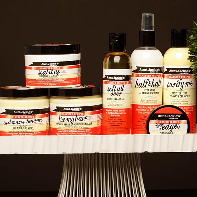Gel para rizos Aunt Jackie's Flaxseed 15 oz miniatura 8