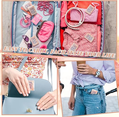 Miniatura 5 de Karenhi Paquetes de pañuelos cristianos para bolsos, paquetes de pañuelos de boda para invitados, versículos de la Biblia, paquetes de pañuelos de