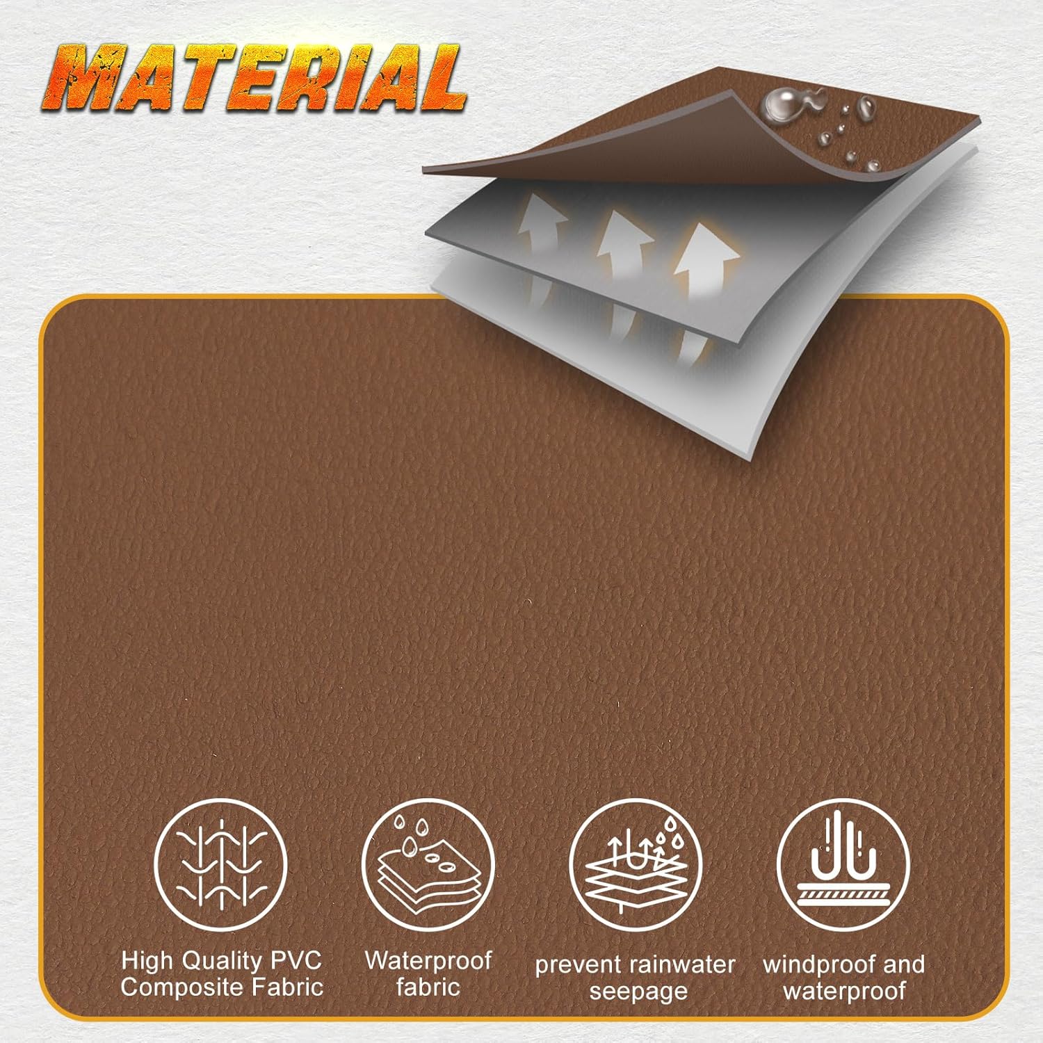 Soft Top Compatible with Jeep Wrangler/TJ 1997-2006 Sport Utility Tan, Replace OE Number: JST93617, 93617