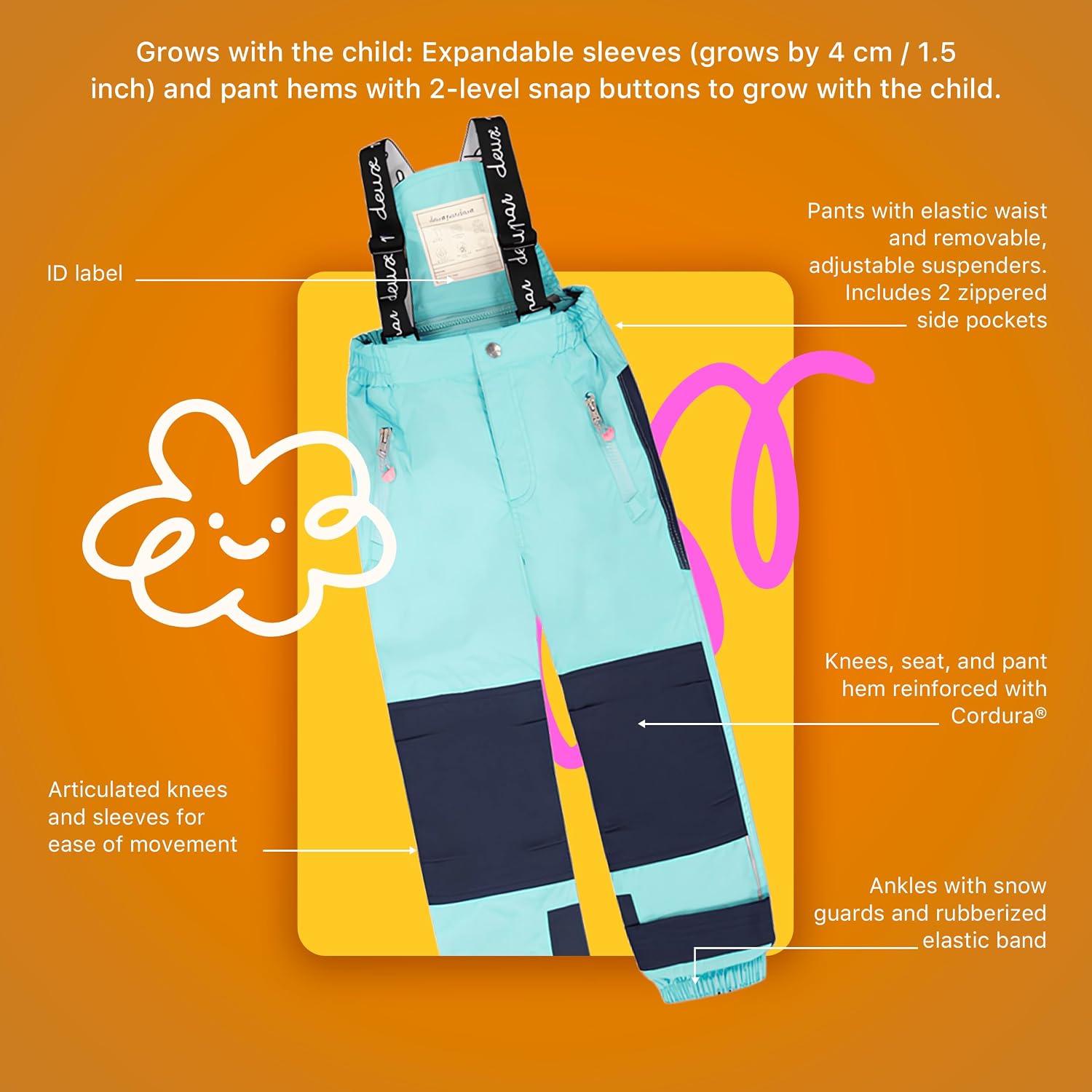 Deux par Deux Two Piece Snowsuit PLAY