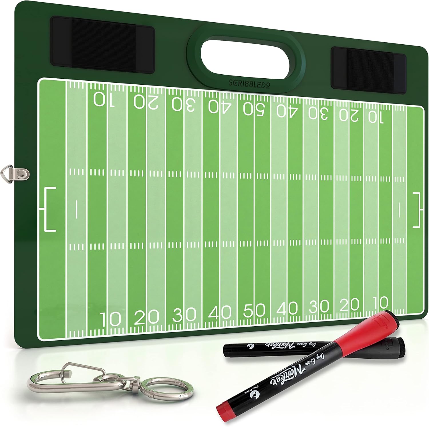 Football Dry Erase Board for Coaches 15x10.5 Double Sided