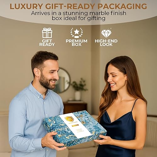 Miniatura 8 de Acacia Wood Serving Tray with Metal Handles, 17x13in, Decorative Coffee Table Tray & Ottoman Tray, Anti-Slip Pads, Dark Wood Tray for Breakfast in