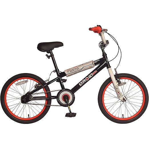Hero Children's Single Speed Droid 18 T Mountain Bike with 13.5 Inch Steel Frame for Unisex