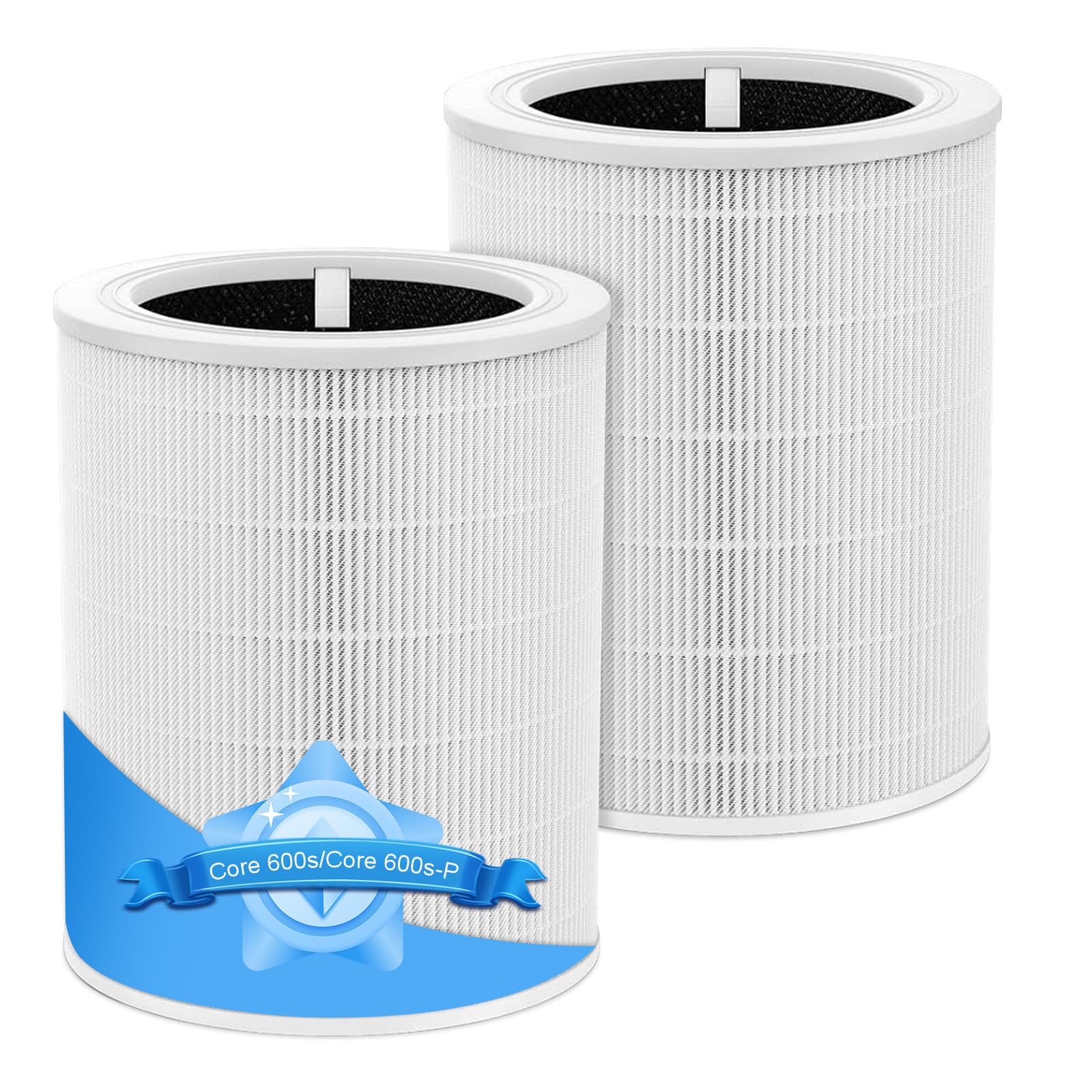 2 Pack Core 600s Replacement Filter for Levoit Core 600S-P Air Purifier