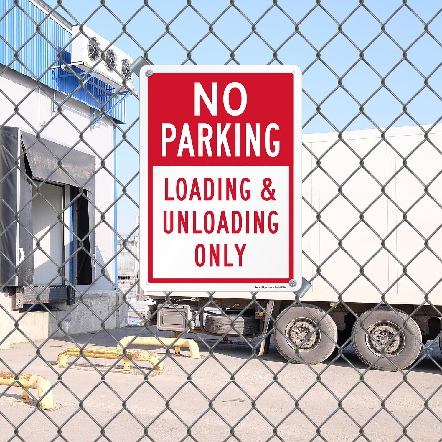 No Loading And Unloading Sign