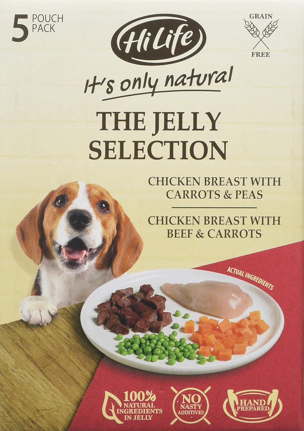 HILIFE it's only natural The Luxury Jelly Collection Adult Wet Dog Food
