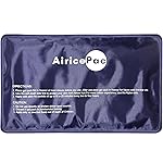 AiricePac Ice Packs for Injuries Reusable, Gel Cold Pack for Knee Neck Shoulder Ankle Elbow Hip Back Pain Relief, Cold Compress Therapy for Swelling, Bruises, Surgery, 7x 11, Blue