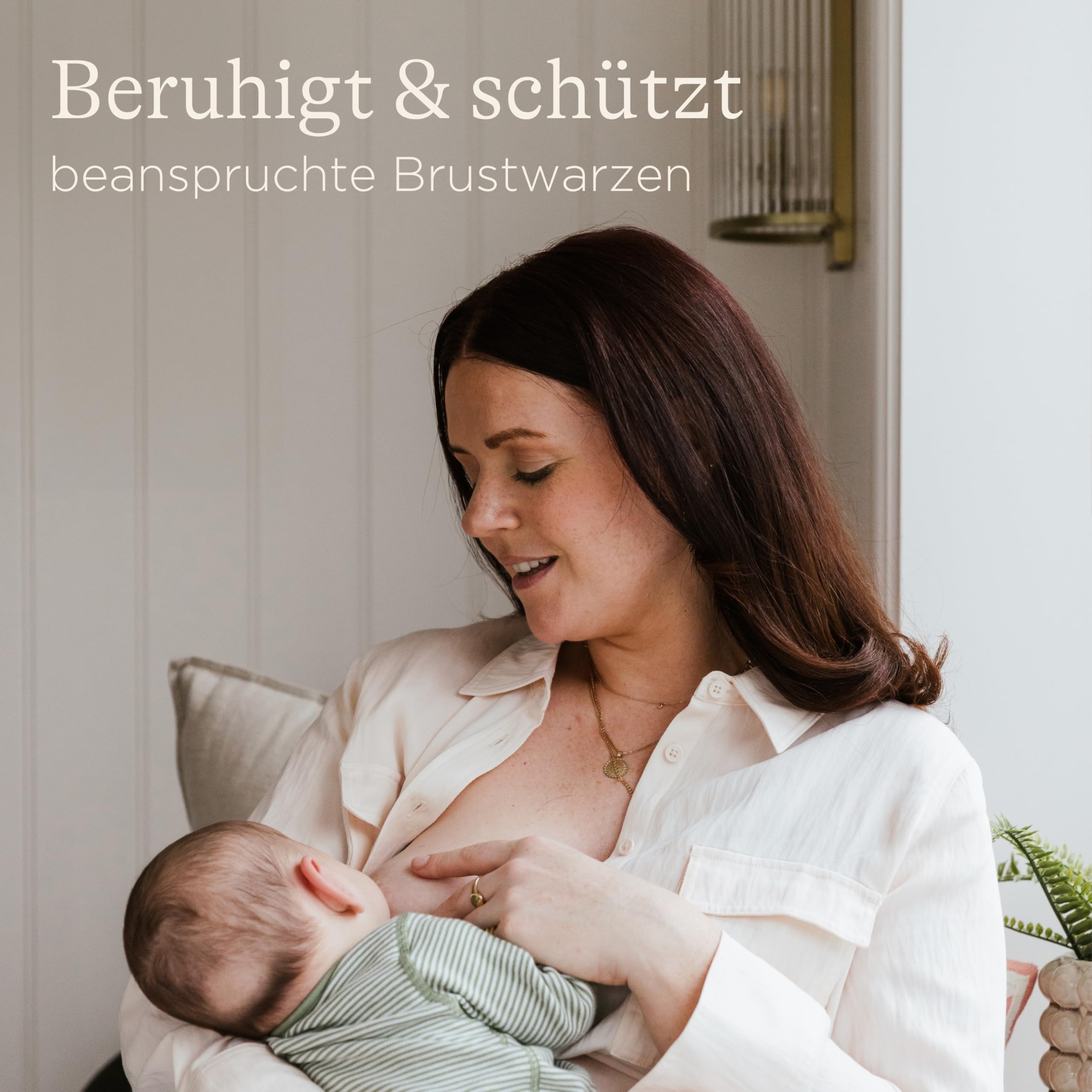 Lansinoh Stillset - Starter Set für den Stillbeginn - Brustwarzensalbe, Stilleinlagen und Kalt-Warm-Kompressen für die Brust
