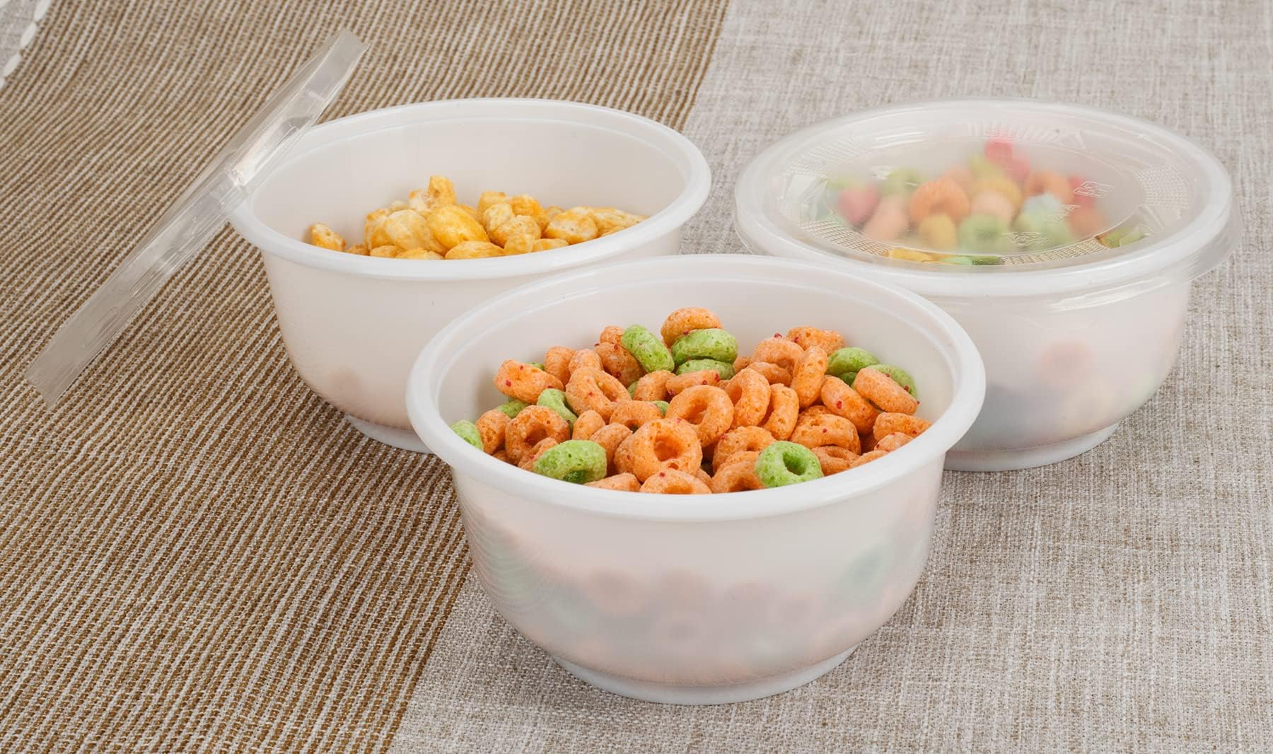 Golden AppleMeal prep containers 13.5oz-15sets [400ml] - Reusable Plastic Containers with Lids -BPA Free- Disposable Meal Prep Bowls - Microwavable, Freezer and Dishwasher Safe - Lunch Containers…