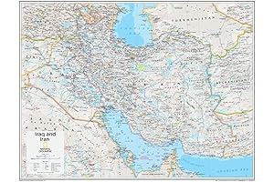 National Geographic: Iraq and Iran Map - Know the Middle East