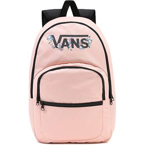 Vans Ranged 2 Prints Adult Laptop Backpack One Size (Coral Cloud-asphalt)