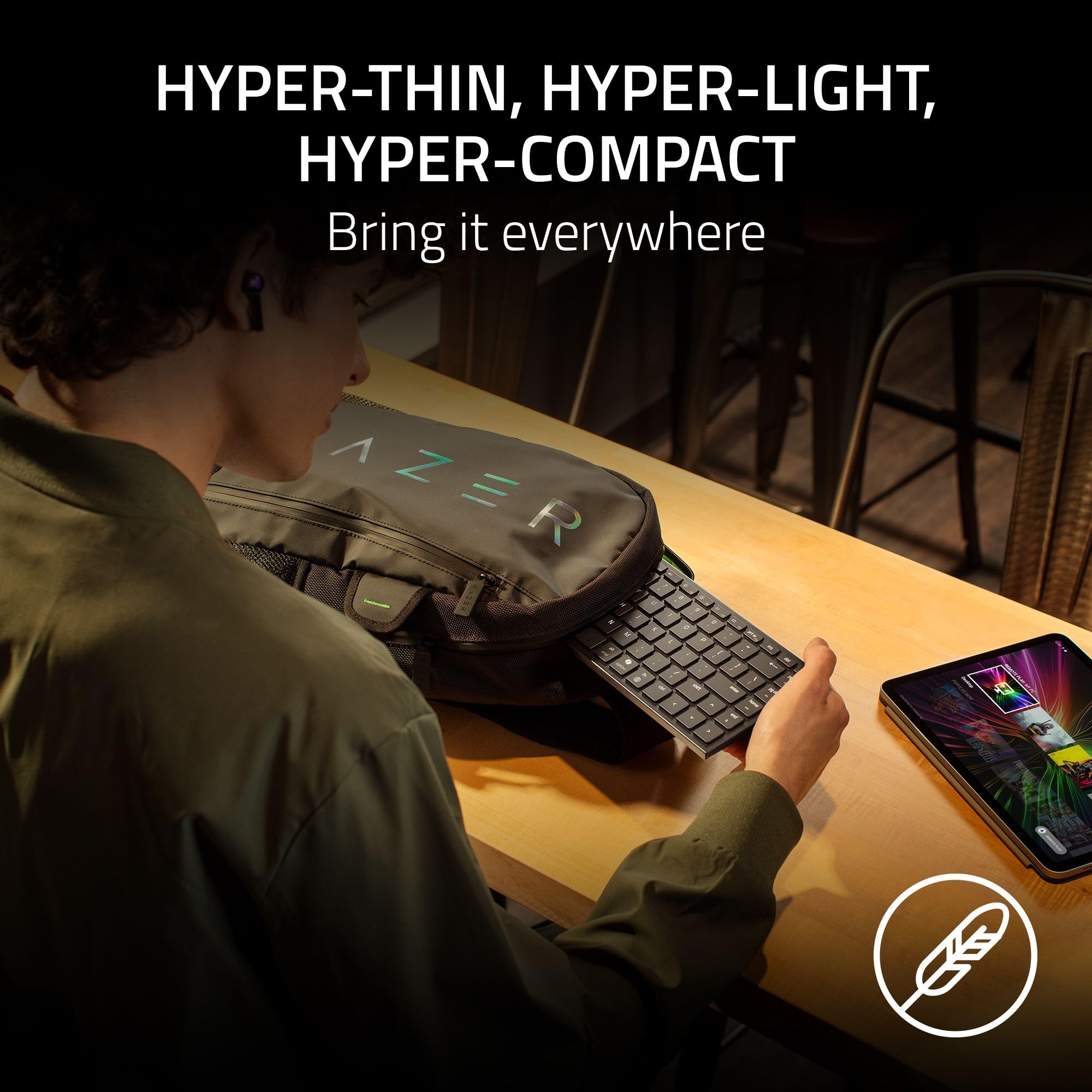 Amazon.com: Razer Joro Wireless Gaming Keyboard, Portable Compact