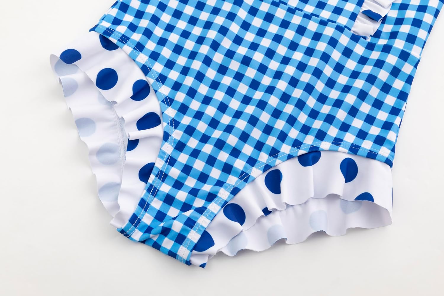 LIZENS Girls One Piece Swimsuit Ruffles Bathing Suit for Kids 2-12T - Image 5