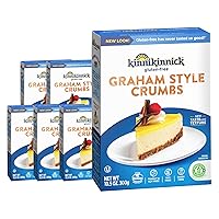 Vista 7 de Kinnikinnick - Migas estilo Graham - Sin gluten, amigables con alergias, veganas, migas de galleta Graham - Cajas de 10.5 oz - Pack de 2