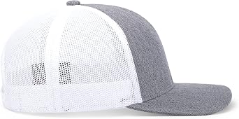 Pacific Headwear Melange Heather Low-Profile Trucker