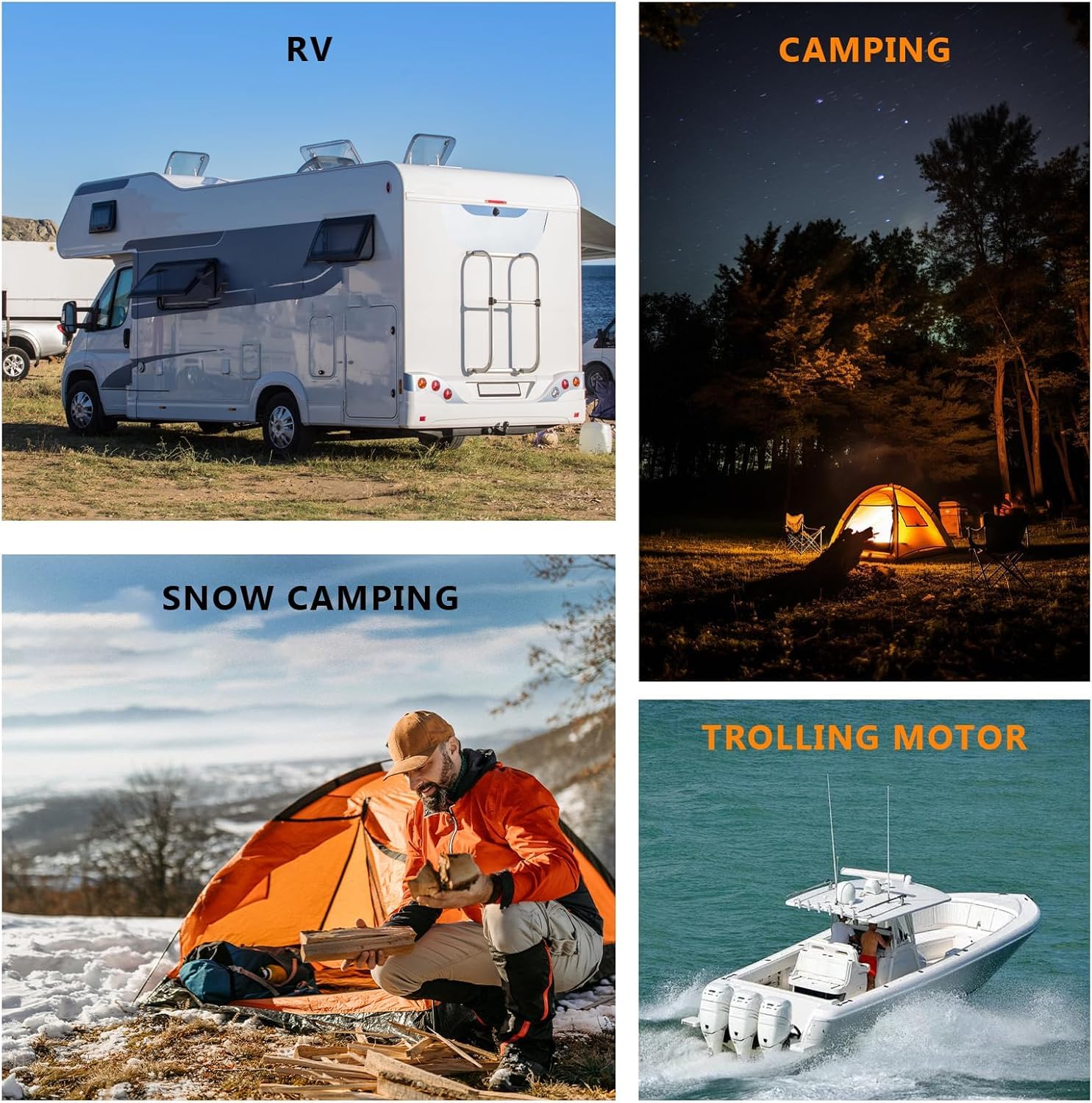 Batteria al litio LiFePO4, 12 V, 330 Ah, 4224 Wh, 200 Ah BMS con Bluetooth, max 15.000 cicli di ricarica per 10 anni, per camper, impianti solari, barche