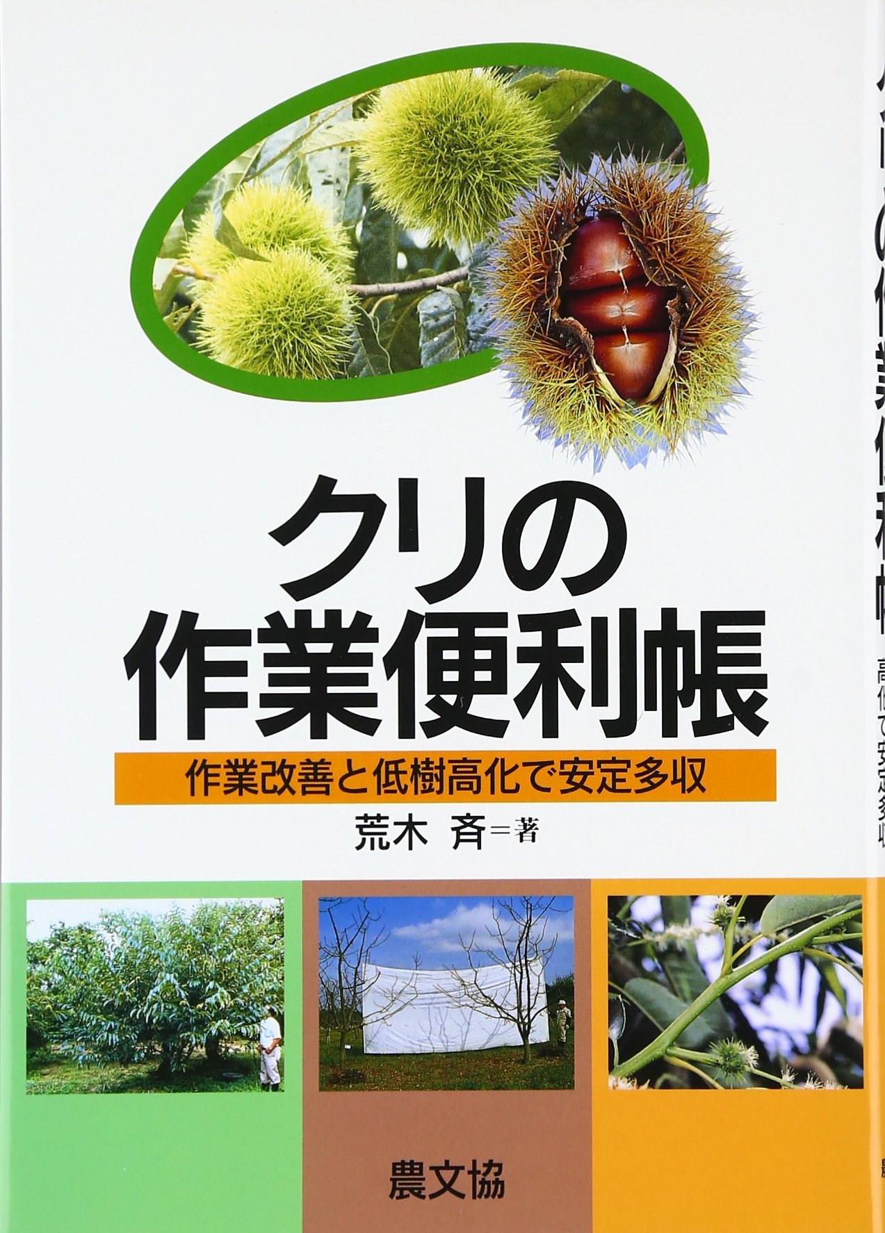 クリの作業便利帳: 作業改善と低樹高化で安定多収 | 荒木 斉 |本