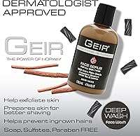 Vista 8 de Geir Ness Exfoliante facial - Exfolia la piel - Exfoliante facial nutritivo para poros obstruidos