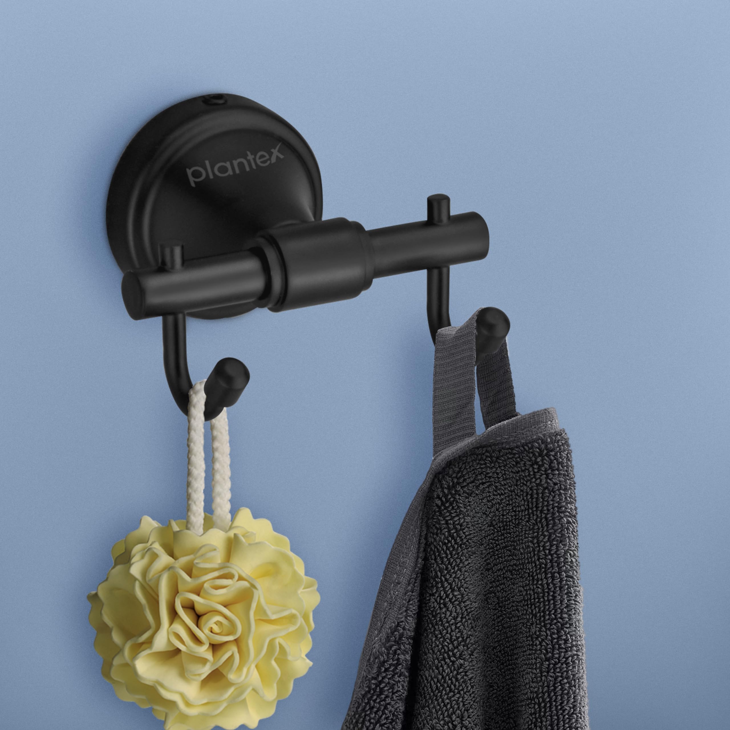 Plantex 304 Grade Stainless Steel Hooks for Hanging Clothes and Towel in Bathroom/Living Room - Niko (Black) (B0BRB5872P) Amazon Price History, Amazon Price Tracker