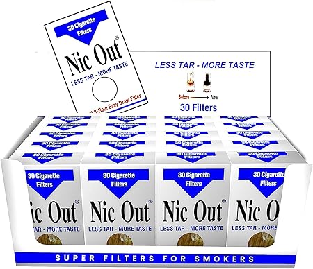 Nic Out Cigarette Filters for Smokers Nic Out Cigarette Filters for Smokers