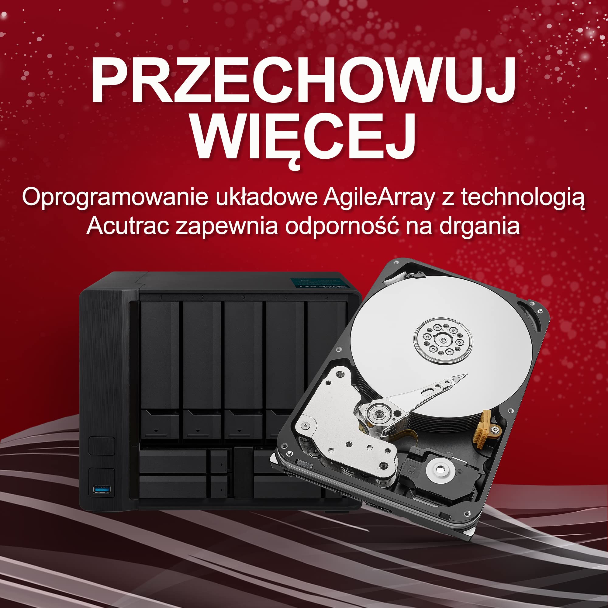 Seagate IronWolf Pro 10TB NAS wewnętrzny dysk twardy HDD